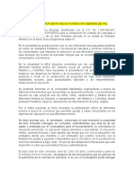 El Plazo Total de Este Comodato, Será De: Cinco (5) Años, Comenzando A Partir de La Entrega Del Bien Inmueble