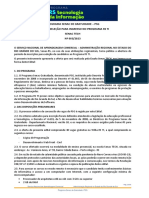 Programa Senac de Gratuidade - PSG Edital de Seleção para Ingresso No Programa Rs Ti Senac Tech #003/2023