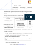 Fecha: Institución Educativa Y Sede:: Secretaria de Educacion Municipal Calidad Educativa