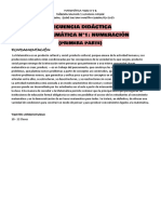 Secuencia de Matemática Primer Grado