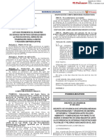 Ley Que Promueve El Registro de Signos Distintivos Estableciendo La Reducción Del Derecho de Tramitación para La Micro y Pequeña Empresa (Mype)