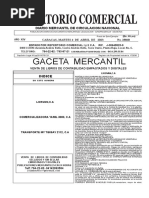 Repertorio Comercial: Gaceta Mercantil