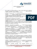 14.47. Minuta de Disolucion de Compania