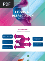 Lesson 14: Depreciation