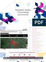 Pembelian Melalui E-Purchasing: Pemerintah Kota Kediri