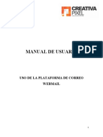 Manual de Usuario: Uso de La Plataforma de Correo Webmail