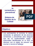 Corrective and Preventive Actions