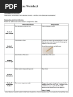 02 07 Mock Crime Scene Worksheet