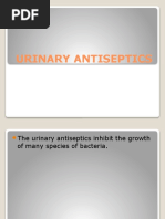 Urinary Antiseptics