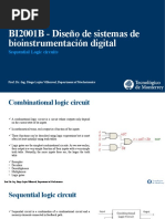 BI2001B - Diseño de Sistemas de Bioinstrumentación Digital: Sequential Logic Circuits