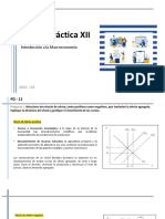 Sesión Práctica XII: Introducción A La Macroeconomía