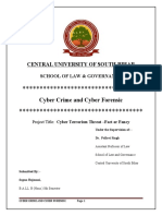 Cyber Crime and Cyber Forensic: Central University of South Bihar