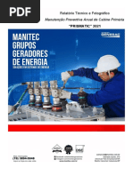 Relatório Técnico - Manut - Prev - Anual - Cab - Primária - PRISMATIC - 2021