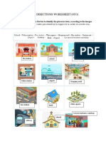 Giving Directions Worksheet (6to)