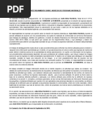 Alba Rosa Pacheco Alba Rosa Pacheco V-19.125.365: Informe de Atestiguamiento Sobre Ingresos de Personas Naturales