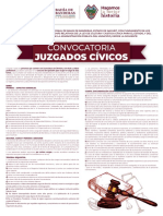 Convocatoria Juzgados Civicos