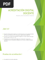 Acreditación Digital Docente