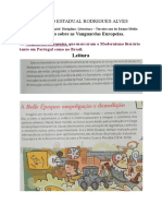 Revisão Sobre As Vanguardas Europeias.: Colégio Estadual Rodrigues Alves