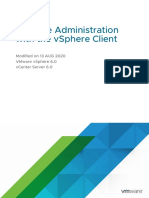 Vsphere Administration With The Vsphere Client: Modified On 13 Aug 2020 Vmware Vsphere 6.0 Vcenter Server 6.0