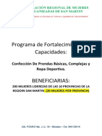 Proyecto CORTE Y CONFECCION - FERREMO