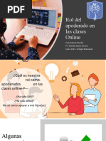 Rol Del Apoderado en Las Clases Online: Convivencia Escolar Ps. Claudia Spano Encina Junio 2021-Colegio Manzanal