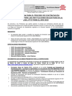 Convocatoria para El Proceso de Contratación de Profesores para Las Instituciones Educativas de La Ugel #07 para El Año 2023