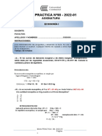 GUIA PRACTICA Nº08 - 2022-01: Asignatura