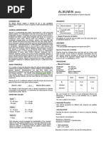 Albumin: N.S. Bio-Tec