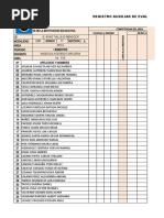 Registro Auxiliar de Evaluacion de Los Aprendizajes