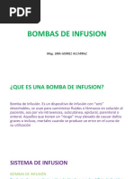 Bombas de Infusion: Mag. Lina Gomez Alcarraz