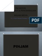 Prosedue Peminjama Pengembalian RM