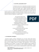 La Moral Filial. ¿Qué Podemos Decir?