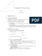 AP Calculus BC Study Guide