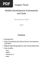 CH 3 - Mobile Development Frameworks and Tools