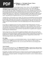 People of The Philippines vs. Christopher Paraja y Velasco GR 188979 September 5, 2012 Case Digest