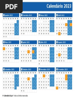 Calendario 2023