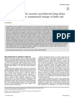 Addiction Is Driven by Excessive Goal-Directed Drug Choice Under Negative Affect: Translational Critique of Habit and Compulsion Theory