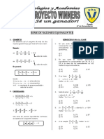 Serie de Razones Equivalentes: Curso Grado Aritmética 4° de Secundaria