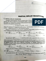 Partial Molar Properties