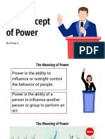 The Concept of Power: by Group 3