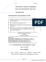 In The High Court of Gujarat at Ahmedabad R/Special Civil Application No. 2282 of 2019