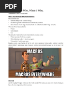 Macros