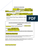 Constancia de Convocatoria Y CONSTAMCIA DE QUORUM