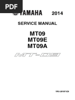 Service Manual: MT09 MT09E MT09A