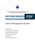 SRS - Library Management System