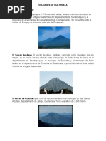 Volcanes de Guatemala