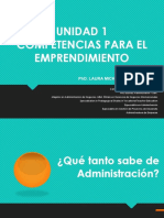 Emprendimiento. Unidad 1