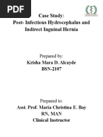 Case Study: Post-Infectious Hydrocephalus and Indirect Inguinal Hernia