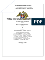 Informe Final Recursos y Atractivos Turísticos Que Presenta La Campiña de Moche para El Desarrollo Del Turismo Comunitario