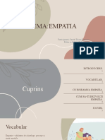 Tema Empatia